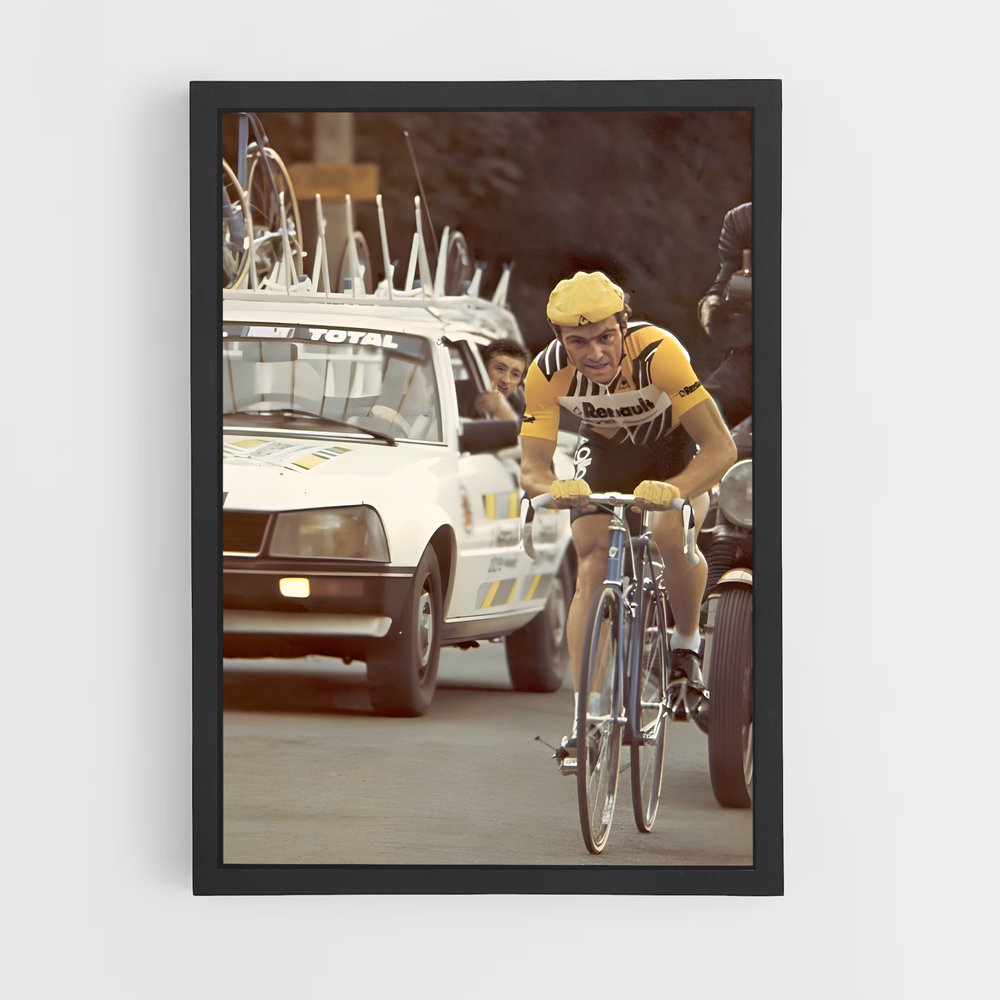 Poster Le Maillot Jaune – affiche Cyclisme (vue 2)